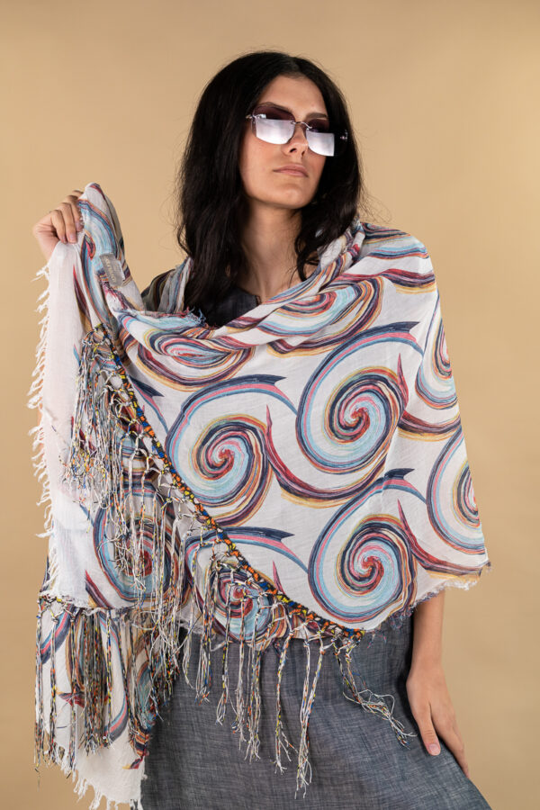 Fringes scarf