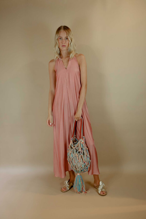 V-neckline dress