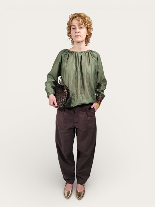 PANTALONE BARREL FINESTRATO