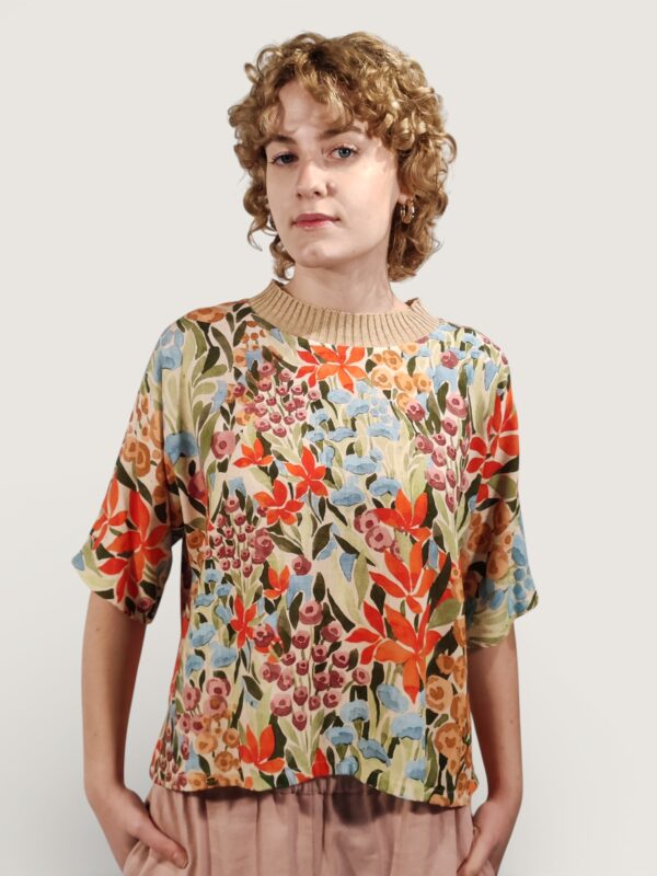 BLUSA FLOREALE NATURE