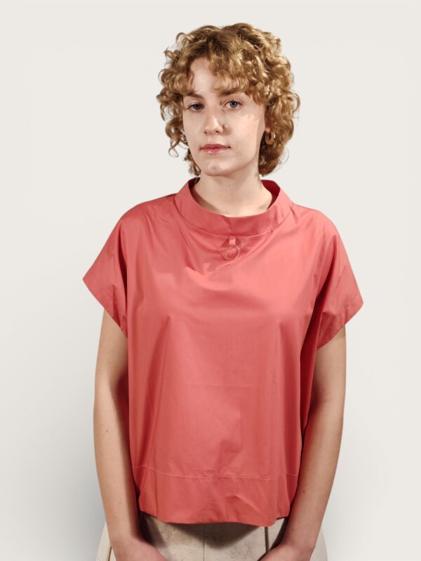T-SHIRT CORALLO CON ANELLO