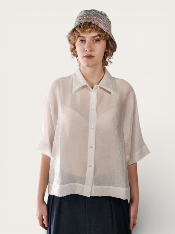 CAMICIA VOILE BIANCO