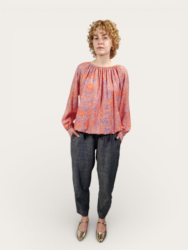 PANTALONE CARROT BLUE JEANS