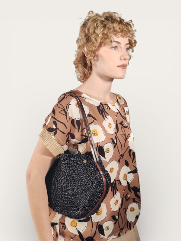 CIRCLE BAG NERA